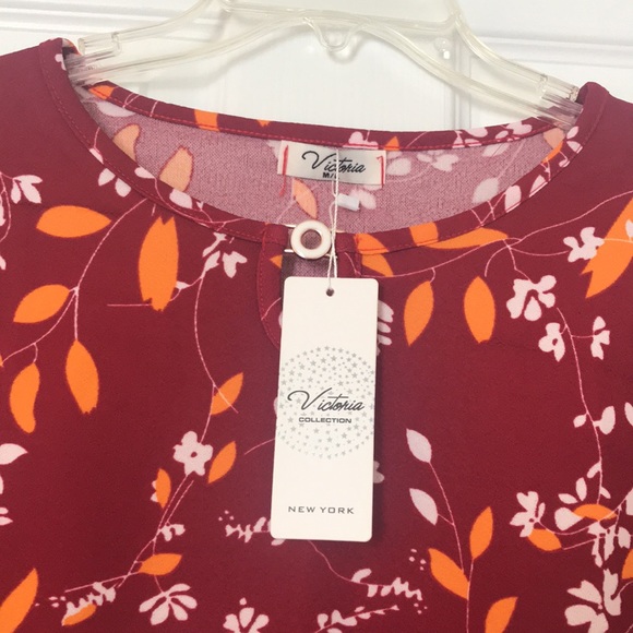 😍Gorgeous Red Floral Victoria Stunner😍 - Picture 6 of 8